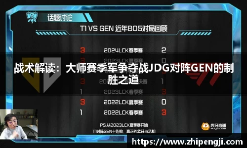 战术解读：大师赛季军争夺战JDG对阵GEN的制胜之道